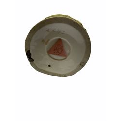 Royal Dux figure modelled as a fish seller, with applied triangle mark to the base and impressed model number 2292, H27cm, together with three Royal Dux style elephants, and a pair of Austrian Turn Wien figures, each carrying 'striker' baskets for matches. 