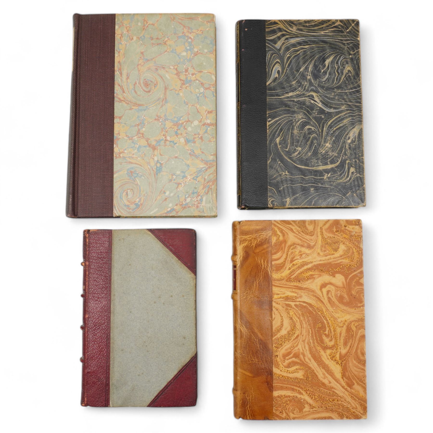 RELOTTED WITH LOT 6320  Bazin, Rene - 'La Terre qui Meurt' pub. Calmann-Levy circa 1890, D Soldi (Translator) - 'Contes Andersen' 1856 half leatherFrance, Anatole - 'La Revolte des Anges' 1932 and Lichtenberger, Andre- 'Mon Petit Trot' circa 1898 (4)