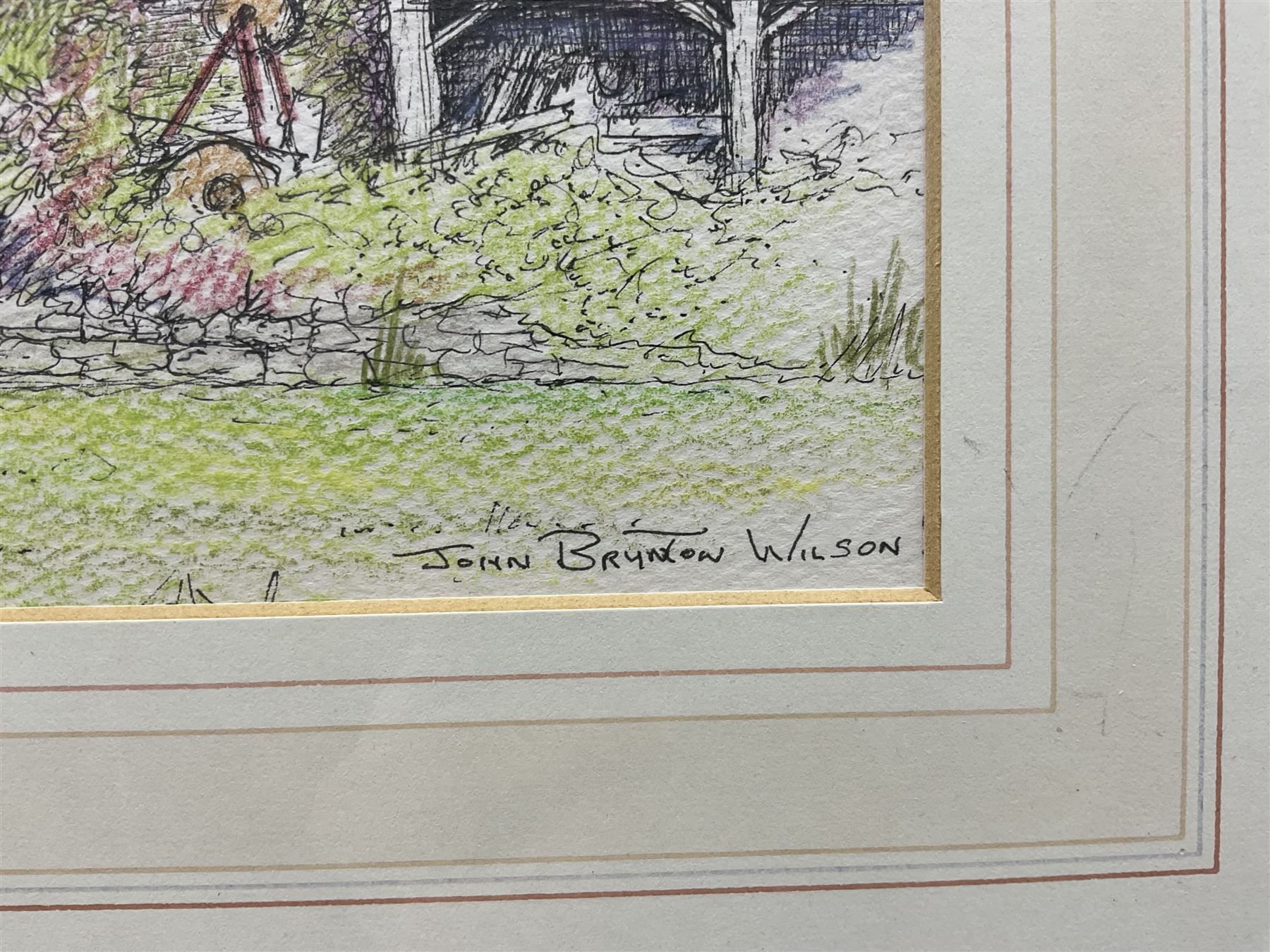 John Brunton Wilson (Yorkshire 20th century): Yorkshire Dales Views, collection of approximately 30 unframed watercolours, max 21cm x 29cm, together with another framed example 19cm x 24cm (qty)