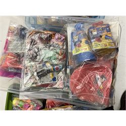 Large quantity of Mcdonalds toys in three boxes