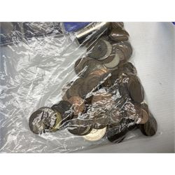 South Africa 1895 2 1/2 shillings, various Queen Elizabeth II five pound and two pound coins, pre euro coinage, pre decimal coinage etc
