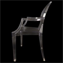 Philippe Starck for Kartell - 'Louis Ghost' chair, designed by Philippe Starck, inspired by the Louis XV style in transparent polycarbonate