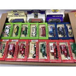 Large collection of Lledo/ Days Gone and other die-cast models including Coca-Cola, Pepsi-Cola, Budweiser, Dr Pepper, 7-Up and others, all boxed (73)
