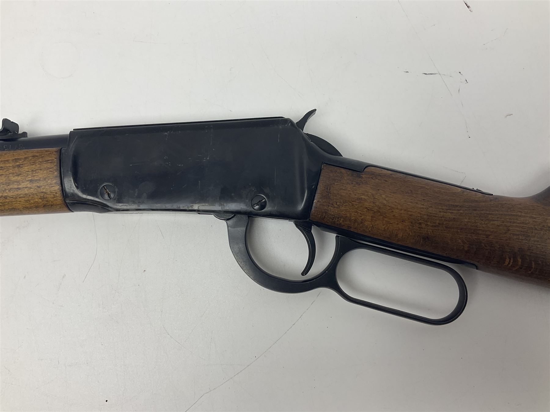 SECTION 1 FIRE-ARMS CERTIFICATE REQUIRED - Erma-Werke Model EG712  .22 short/long rifle in the style of a Winchester 94; with 47cm(18.5