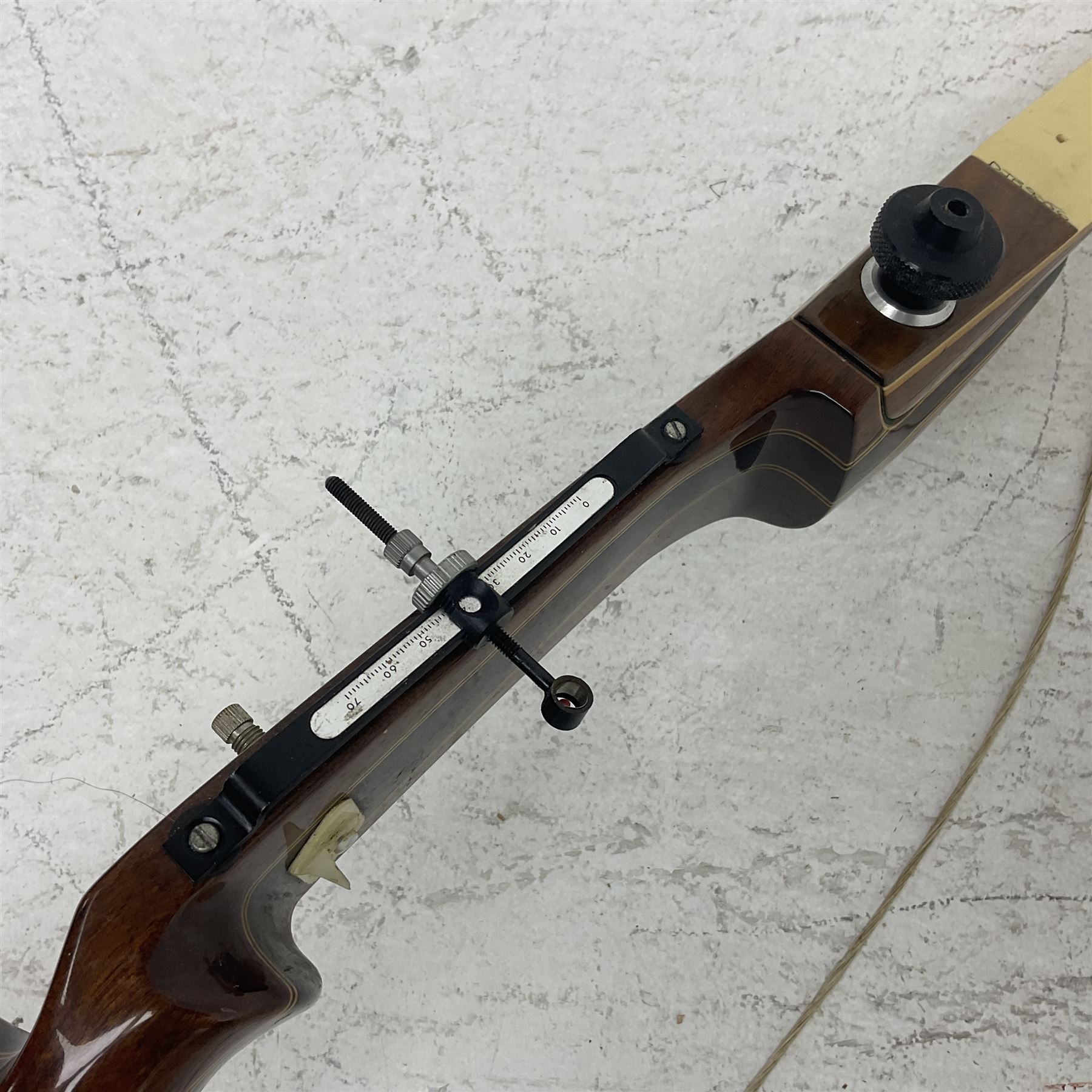 Border Archery Mellerstain Gordon Scotland Mirage 68 take-down recurve bow 44lb at 28