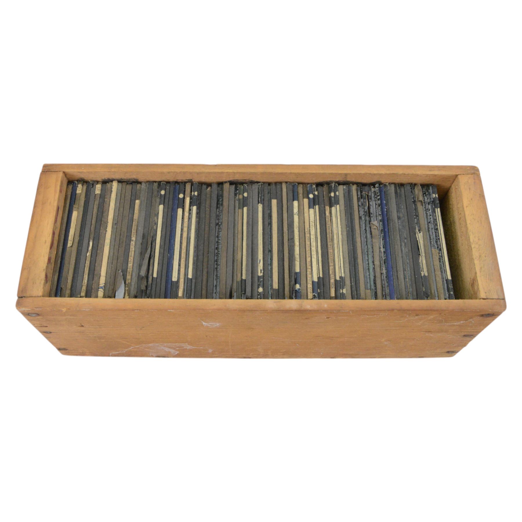 Collection of over 400 magic lantern slides, on various subjects including UK and World travel, orchids, mathematics, geometry, circuitry, religion and prayer