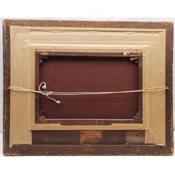 Frederick Marriott (British 1860-1941): 'La Riviere Dordogne' - Cattle Watering, oil on canvas signed, titled on stretcher verso 35cm x 49cm