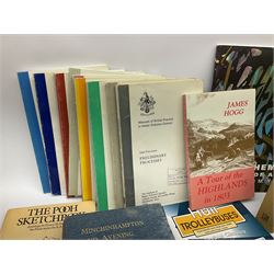 Penguin Books: Great Ideas. Twenty volumes of Works by Famous Writers; Institute of Water Pollution Control. Nine manuals; twelve copies of 'Playbill'; Brown Jim: Huddersfield Town Champions of England 1923-26. 2003. Signatures to title page; and quantity of other books.