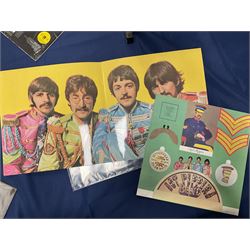 The Beatles vinyl LPs including 'Past Masters', 'Sgt Peppers Lonely Hearts Club Band', 'Rubber Soul', 'Let It Be', 'Yellow Submarine Songtrack' etc (23)