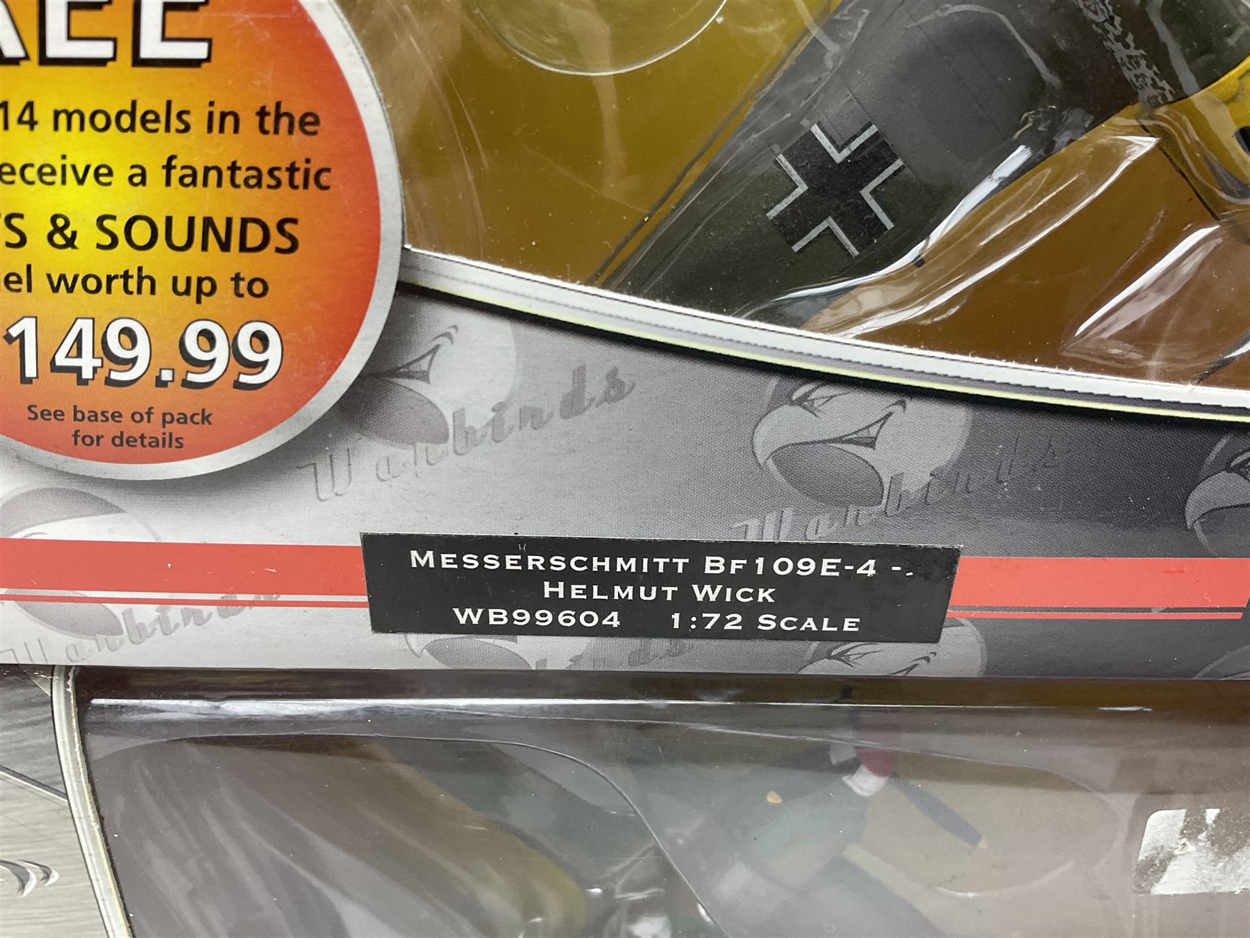 Corgi Aviation Archive Warbirds - seven series one and one series two, all boxed (8)