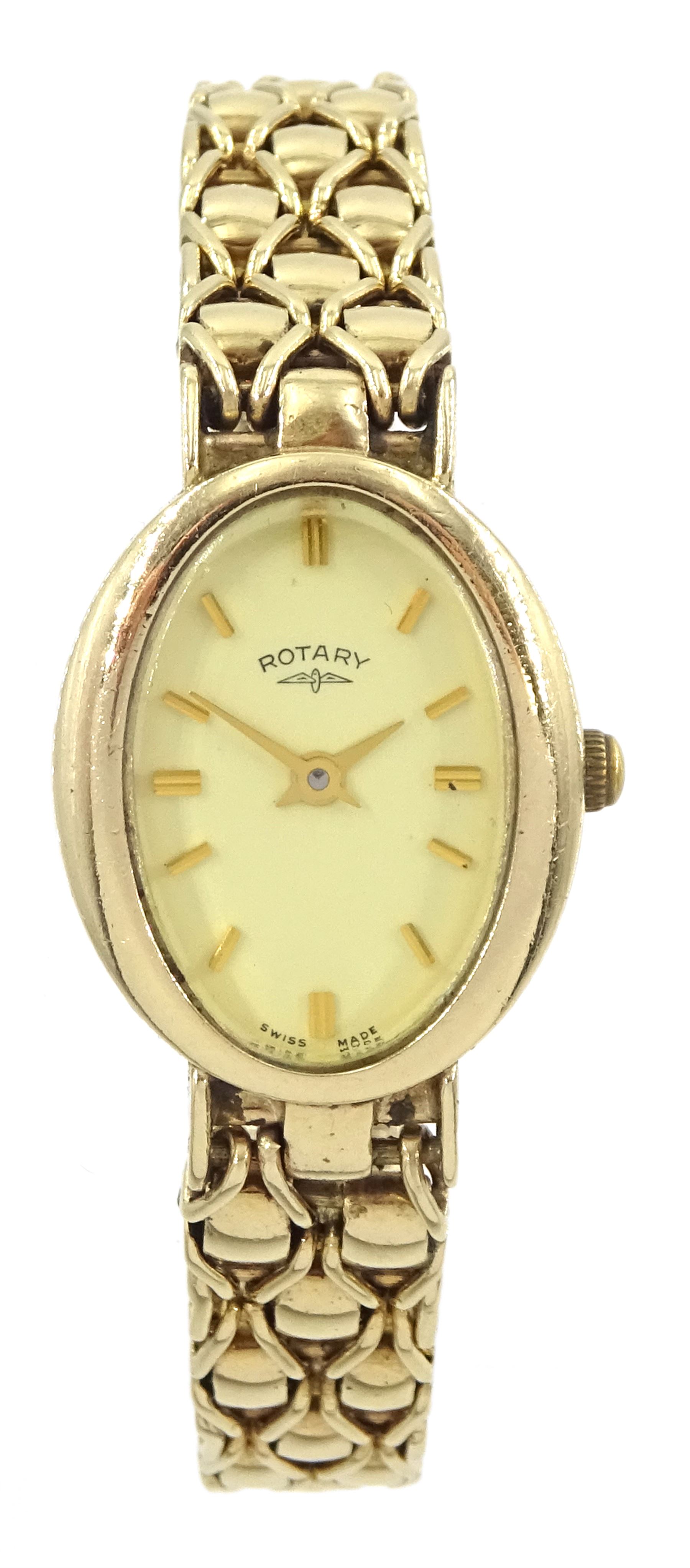 Rotary ladies 9ct gold quartz wristwatch Wrist Pocket Watches