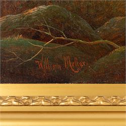 William Mellor (British 1851-1931): 'On the Wharfe - Bolton Woods', oil on canvas signed, titled verso 50cm x 75cm