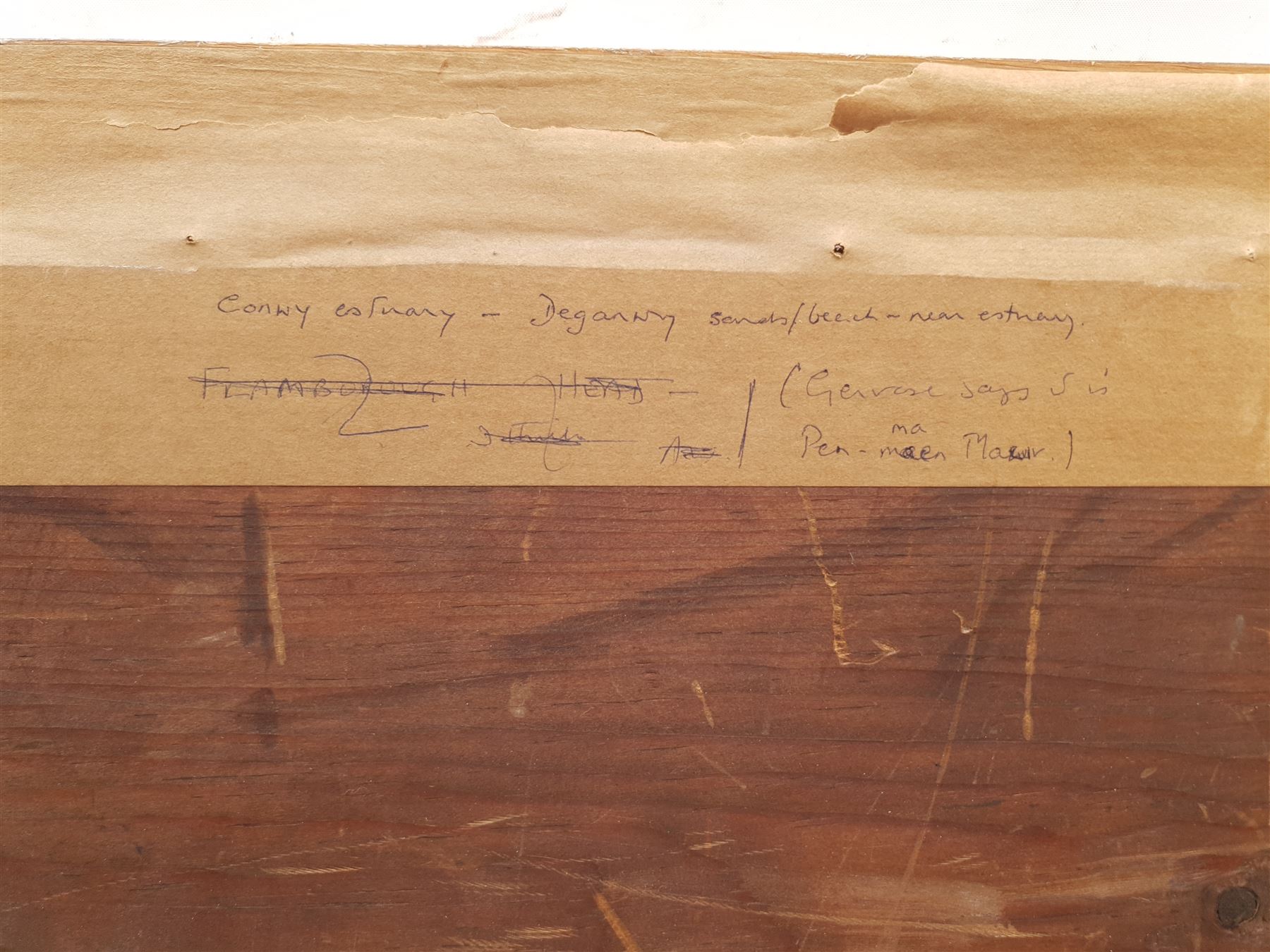 Lester Sutcliffe (British 1848-1943): 'Conwy Estuary Deganwy Sands', watercolour signed, titled in a later hand verso 39cm x 68cm