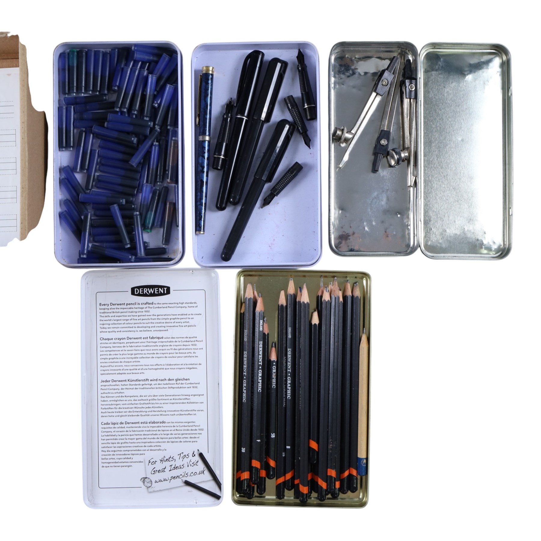Drawing board, calligraphy ink and drawing equipment