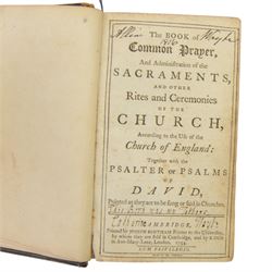 1756 German prayer book hymns for children, The Book of Common Prayer and The Ladies Calling in two parts