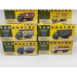 Nineteen Lledo Vanguards 1:64 scale 1950's-1960's Classic Commercial Vehicles die-cast models, all boxed (19)