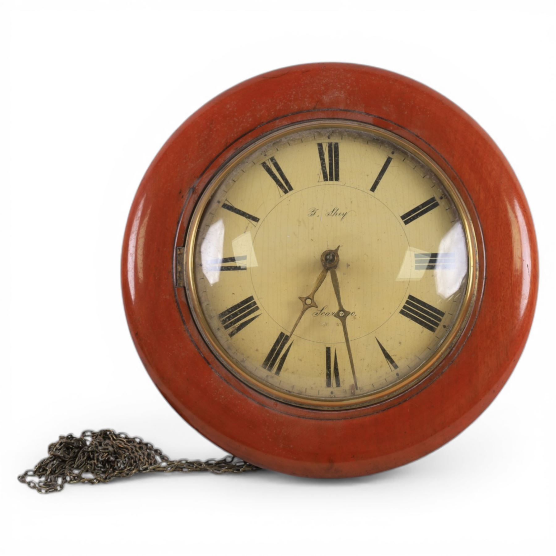 circular wall clock, D35cm