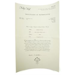 Shepard Fairey (American 1970-): 'Obey Andre The Giant', lithograph in colours signed and dated '13 in pencil, with certificate of authenticity 91cm x 61cm (unframed)