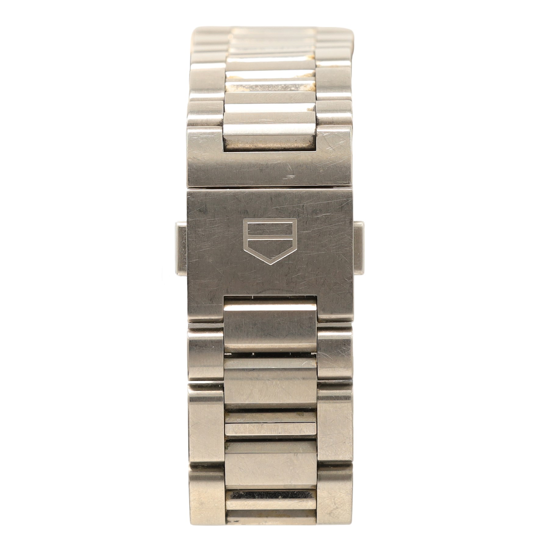 Tag Heuer Connected Modular gentleman's titanium wristwatch, Ref. SBF8A8001, on stainless steel bracelet with fold-over clasp, boxed