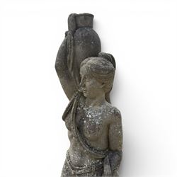 Selby Stone - cast stone garden figure 'The Water Carrier'