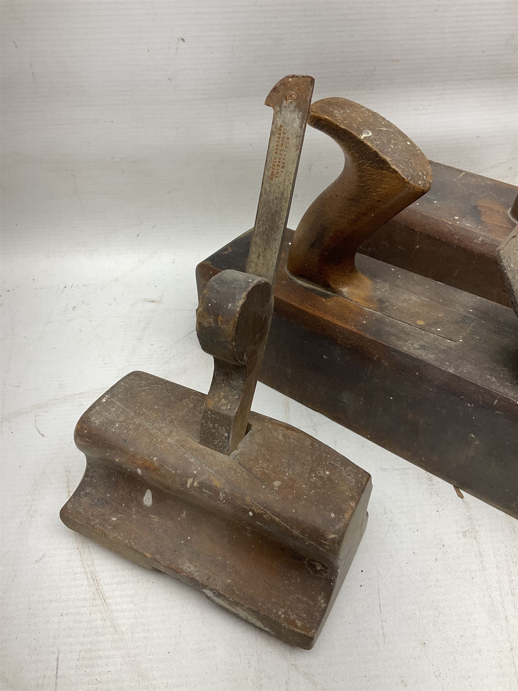 Large collection of woodworking planes, to include examples by marsden brothers 