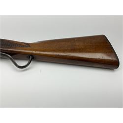Greener GP Mark III 12-bore single barrel shotgun with martini underlever action, 64cm barrel, walnut stock with chequered grip and fore-end, serial no.36623, L107cm overall SHOTGUN CERTIFICATE REQUIRED