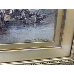 Paul Marny (French/British 1829-1914): 'Abbeville - Normandy', watercolour signed and titled 47cm x 32cm 
Provenance: private collection, purchased David Duggleby Ltd 3rd March 2014, Lot 14