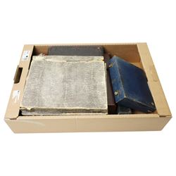 Canteen of silver plated cutlery and other silver plate including serviette rings, serving...