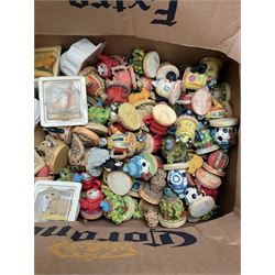 Five boxes of Tetley Tea figures, some boxed (quantity)