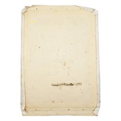 John Gilbey Bowles (British 1929-2011): Portrait of a Man Wearing a Hat on Red, oil on unstretched canvas unsigned 76cm x 63cm (unframed)
Provenance: direct from the family of the artist