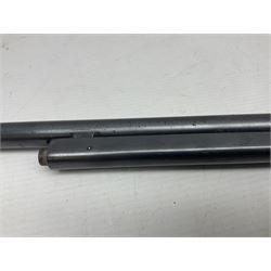 Early 20th century BSA Standard .177 Cal. Air Rifle (No.1), early A prefix number A67, with blued finish, top-loading, push-button underlever action, walnut semi-pistol grip stock with chequered BSA logo L101cm overall; with contemporary canvas case; NB: AGE RESTRICTIONS APPLY TO THE PURCHASE OF AIR WEAPONS.