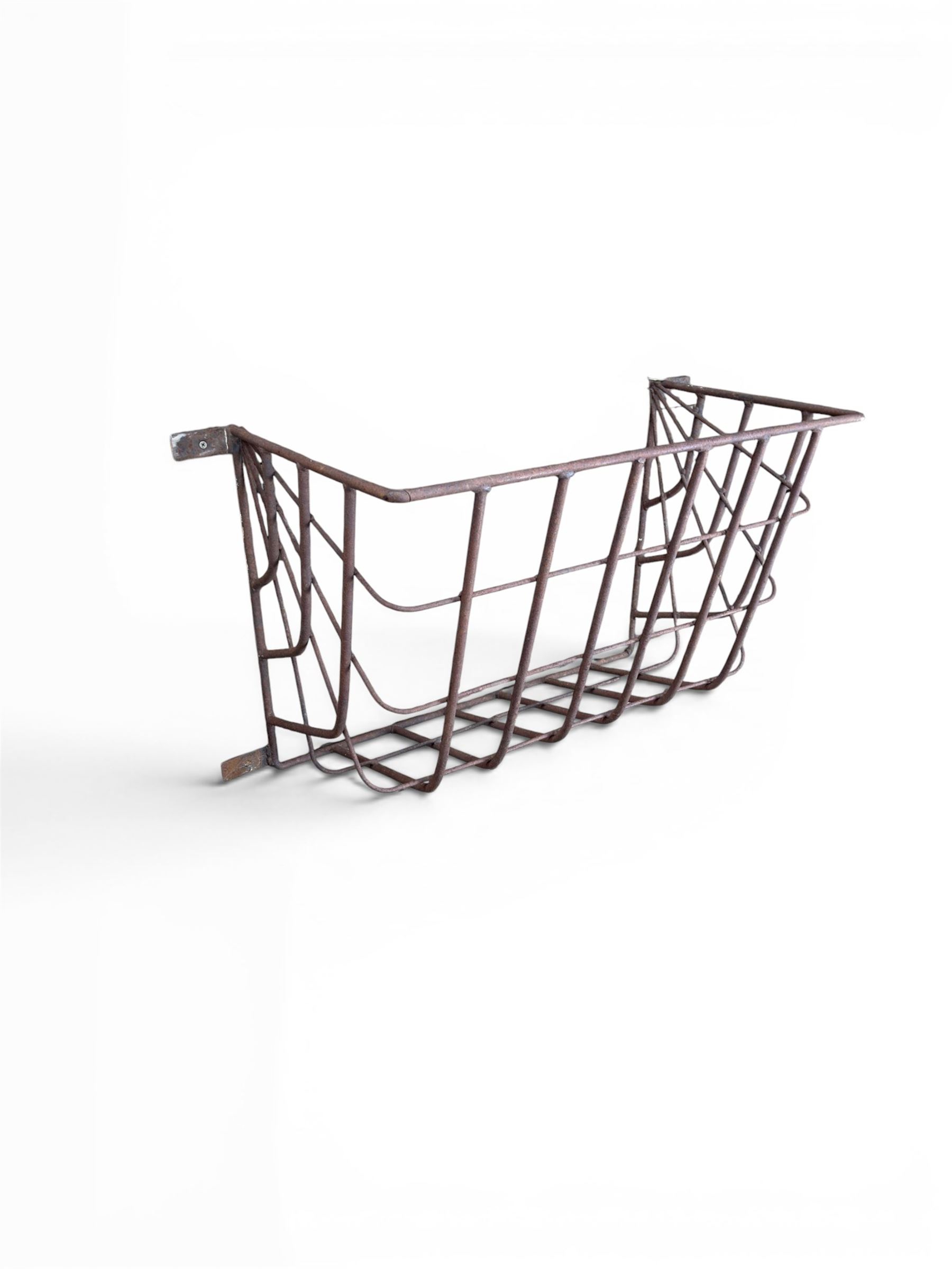 Large country stables wrought iron hay rack