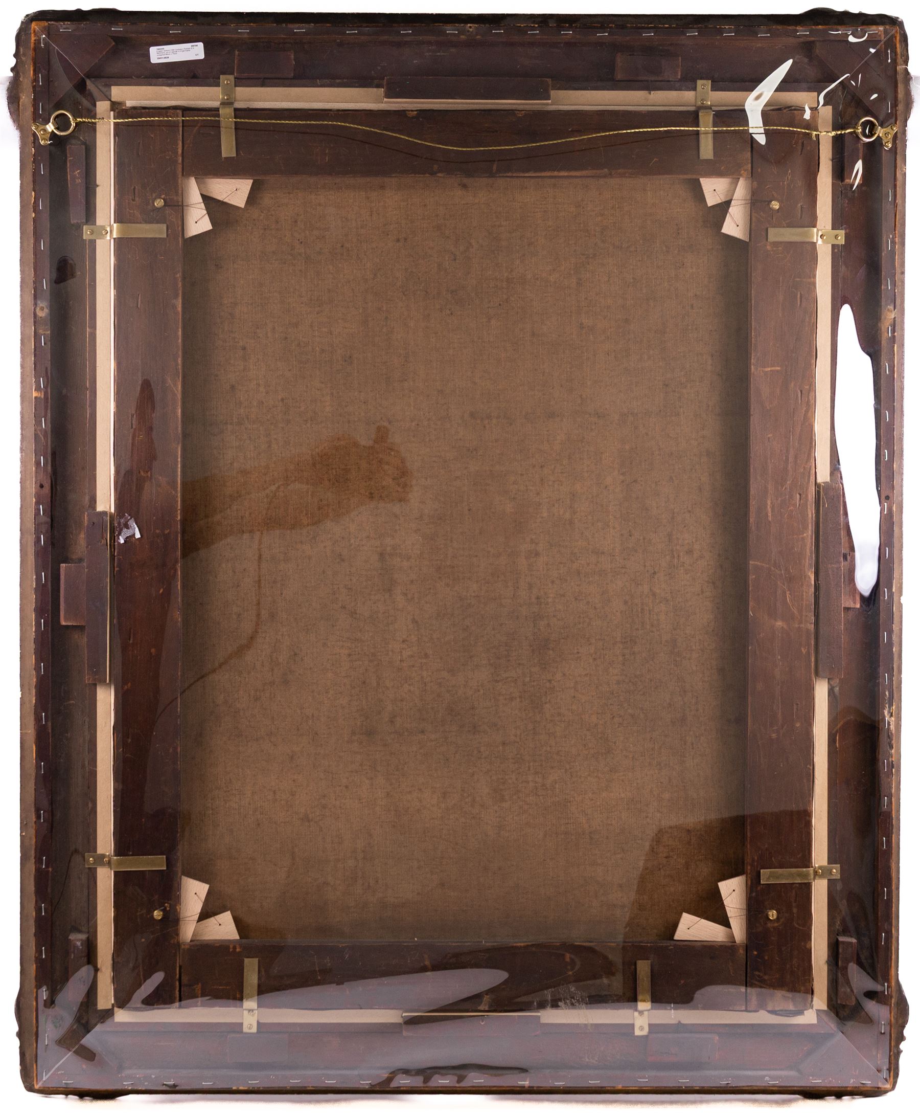 English School (19th Century): Portrait of a Merchant, oil on canvas in in gilt frame unsigned 90cm x 70cm