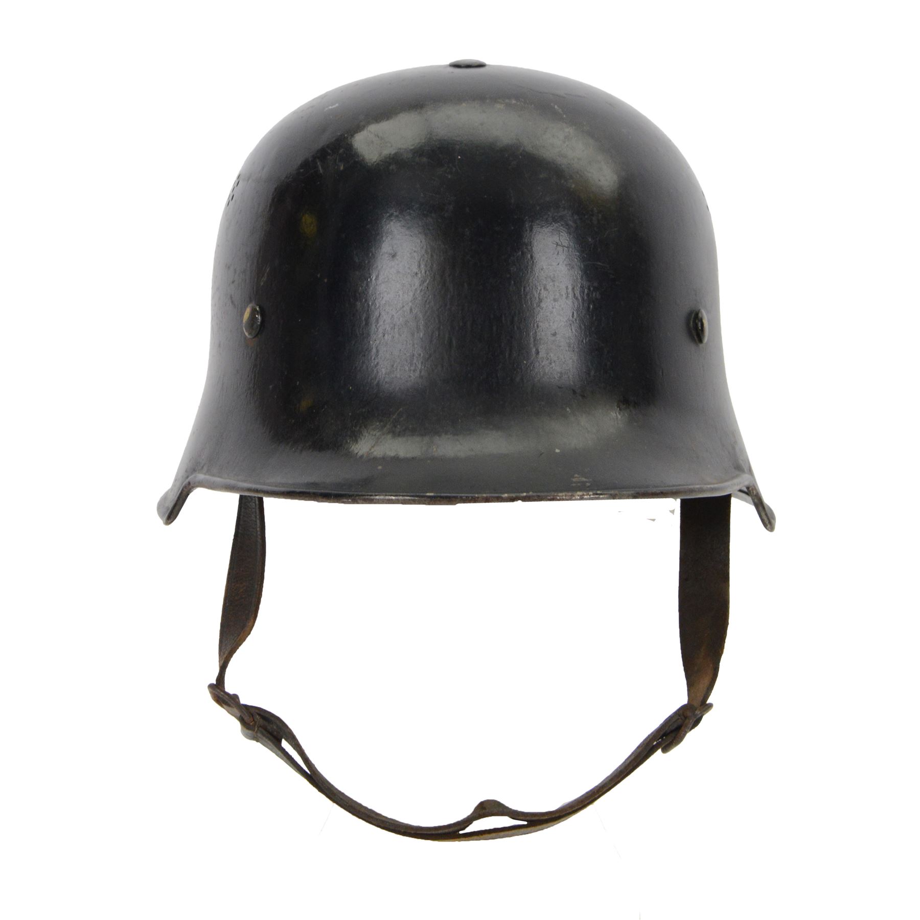 Third Reich M34 German fire helmet, with NSKK decal, complete with lining and chinstrap
