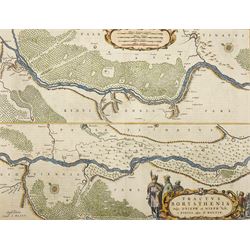 Johannes (Joan) Blaeu (Dutch 1596-1673): 'Tractus Borysthenis vulgo Dniepr et Niepr Dicti,...