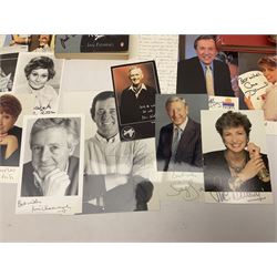 James Bond Casino Royale book signed by Daniel Craig, Judy Dench and other case members, together with Beatles book and Wing dust cover with spurious signature and other signed TV and sport memorabilia 