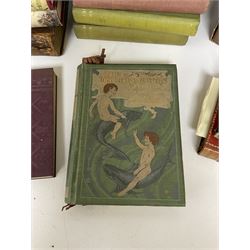 Kingsley, Charles; The Water-Babies, with coloured plates illustrated by Arthur A. Dixon, published by Ernest Nister, together with other predominantly cloth bound books including Shakespeare, Charles Dickens, Emerson’s Mechanics, etc