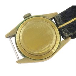 Tudor Heritage Black Bay Bronze gentleman's automatic chronometer wristwatch, Ref. 79250BA, Cal. MT5601, slate grey dial with unidirectional rotating bezel, on fabric strap, boxed with guarantee card dated 2019