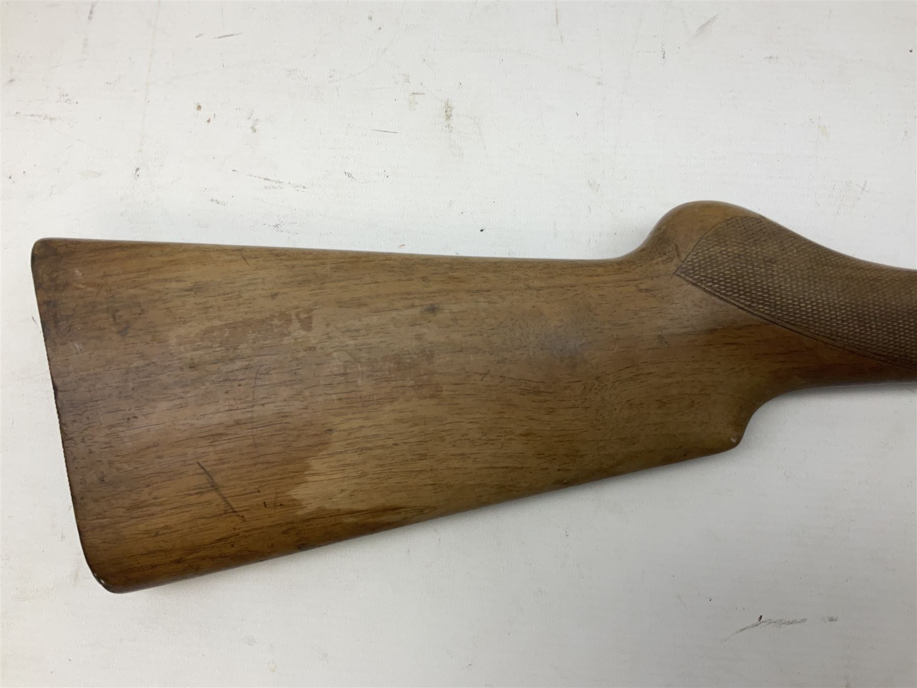 Italian Boehler Blitz .410 folding single barrel shotgun, walnut stock with 70cm barrel, chequered grip and fore-end with cross action safety, No.1779, L112cm overall SHOTGUN CERTIFICATE REQUIRED