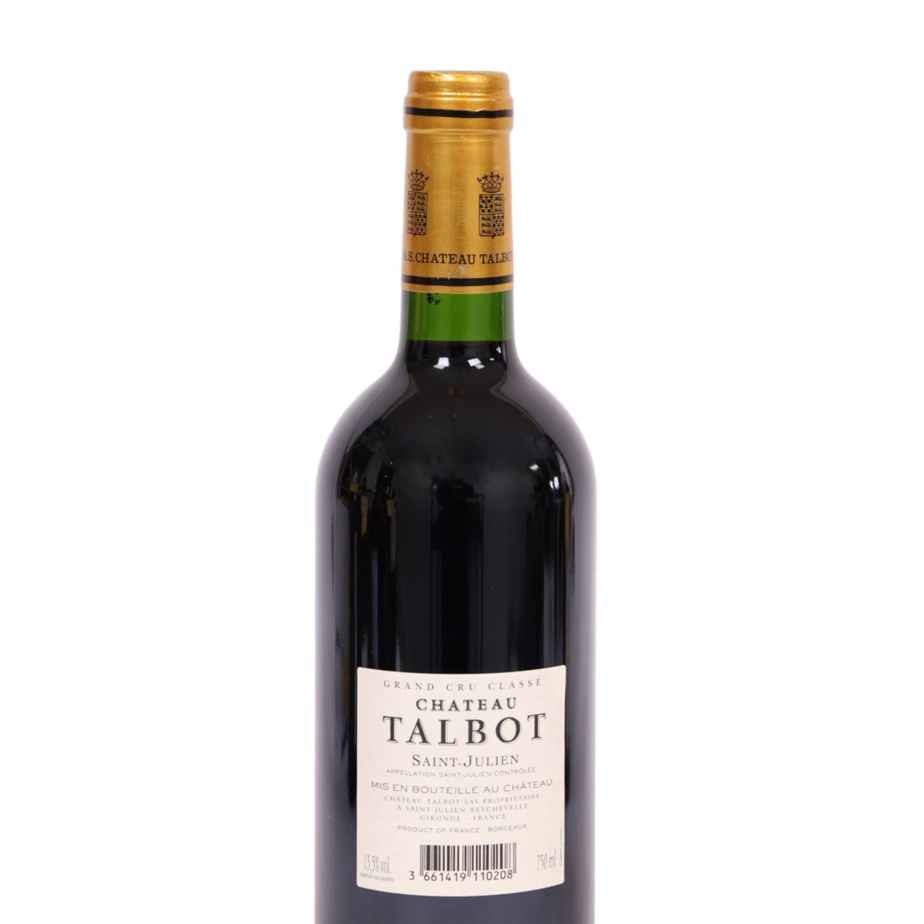 Chateau Talbot 2010 Saint-Julien 750ml, 13.5%