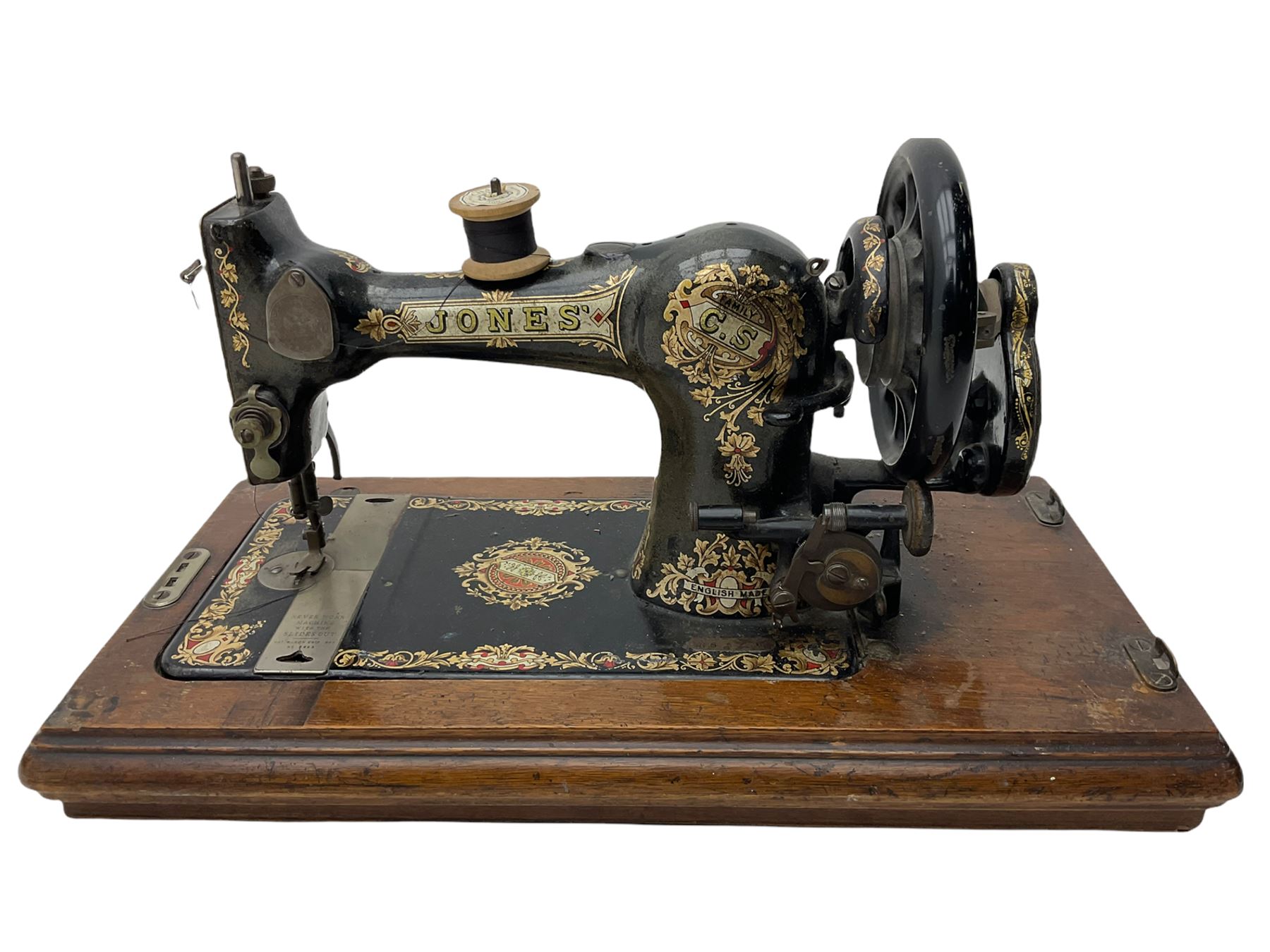 Singer treadle sewing machine and table top sewing machine (2)