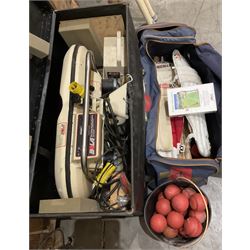 Bola Cricket bowling ball machine, cased with tripod legs and accessories - THIS LOT IS TO BE COLLECTED BY APPOINTMENT FROM DUGGLEBY STORAGE, GREAT HILL, EASTFIELD, SCARBOROUGH, YO11 3TX