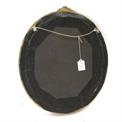 Watercolour of The Duke of Wellington in dress uniform, circa 1800's within a gilt oval frame, H34cm 