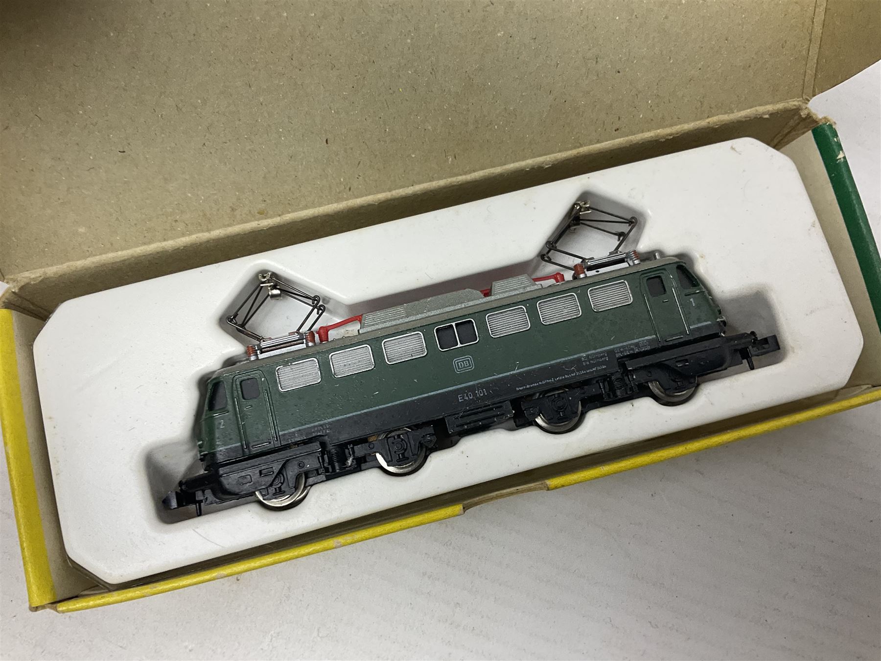 N' gauge - Fleischmann Piccolo 2363 DB 2-10-0 locomotive; Minitrix