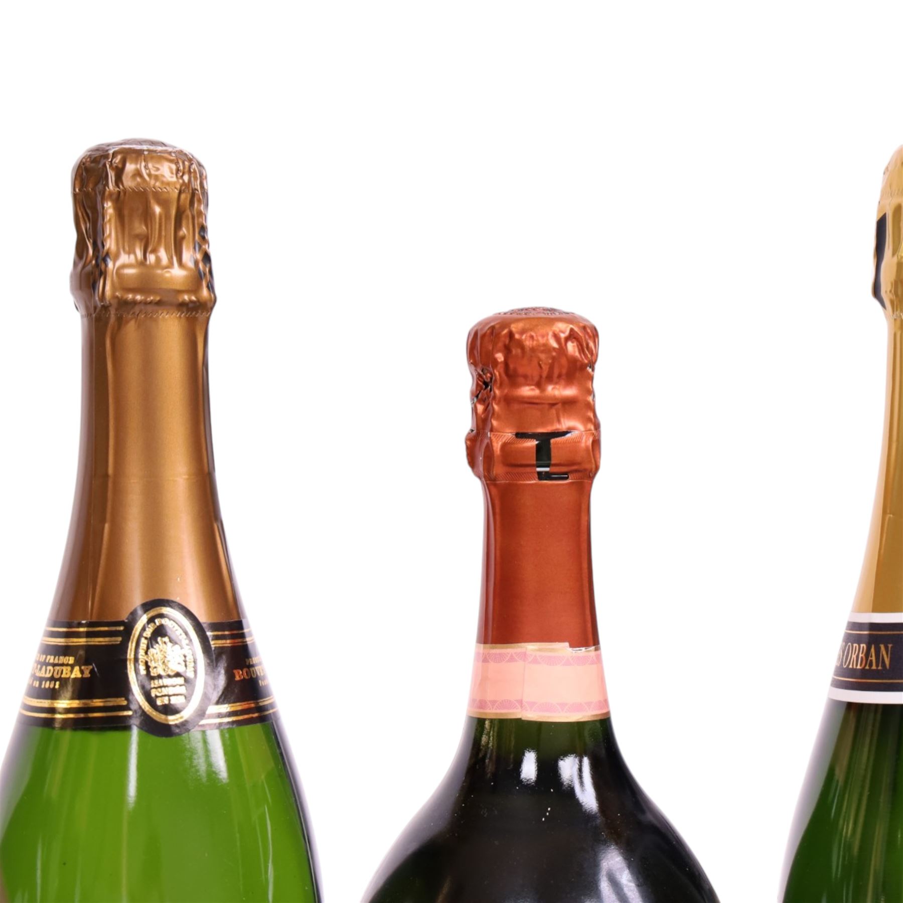 Mix Champagne, including F. Dubois, Moet & Chandon, Charles Orban, Louis Delaunay etc  