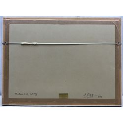 Jack Rigg (British 1927-2023): 'Christmas Eve - Whitby', oil on canvas signed and dated 2012, titled verso 41cm x 58cm