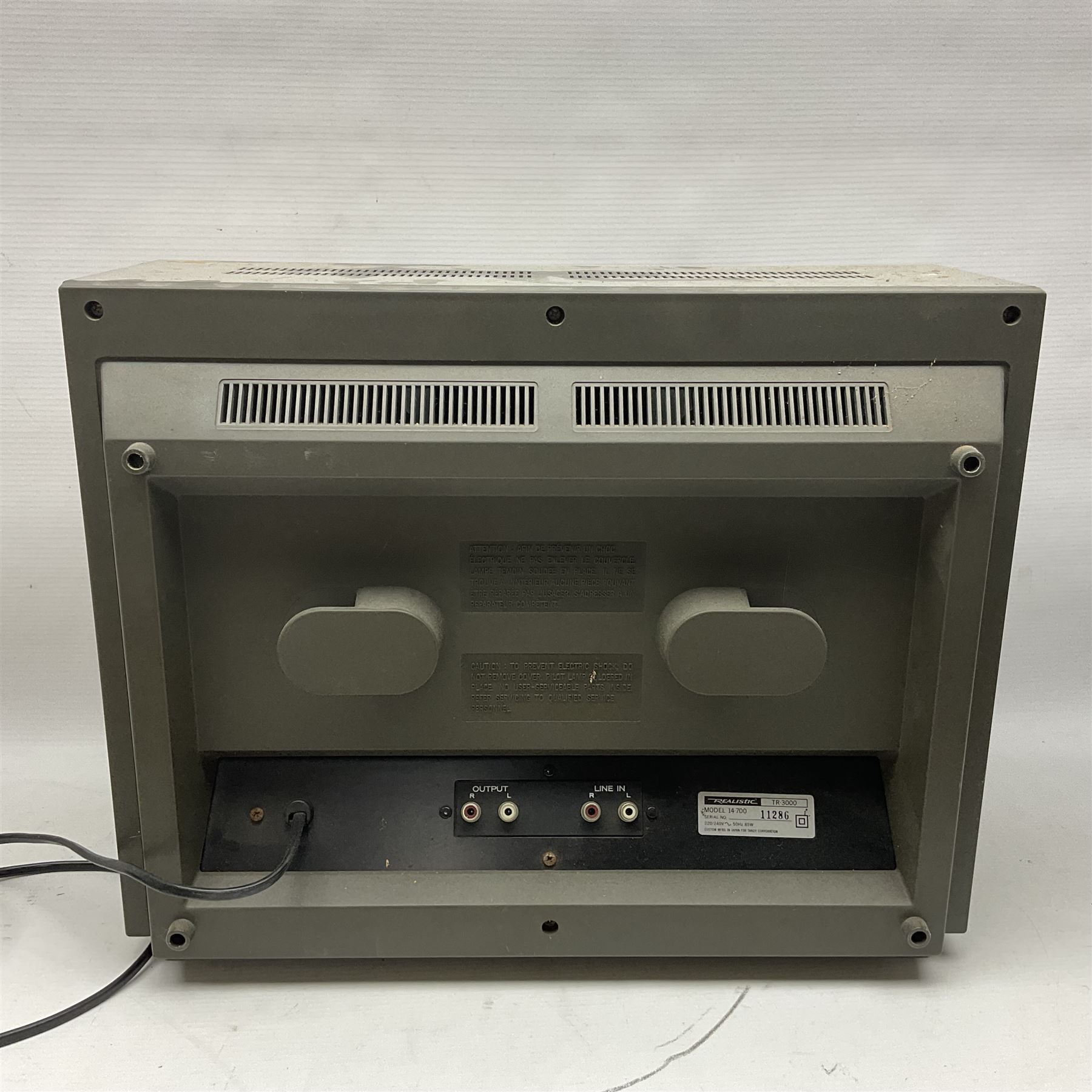 Realistic TR-3000 Logic Control stereo tape deck reel to reel HiFi, with a large collection of reels 