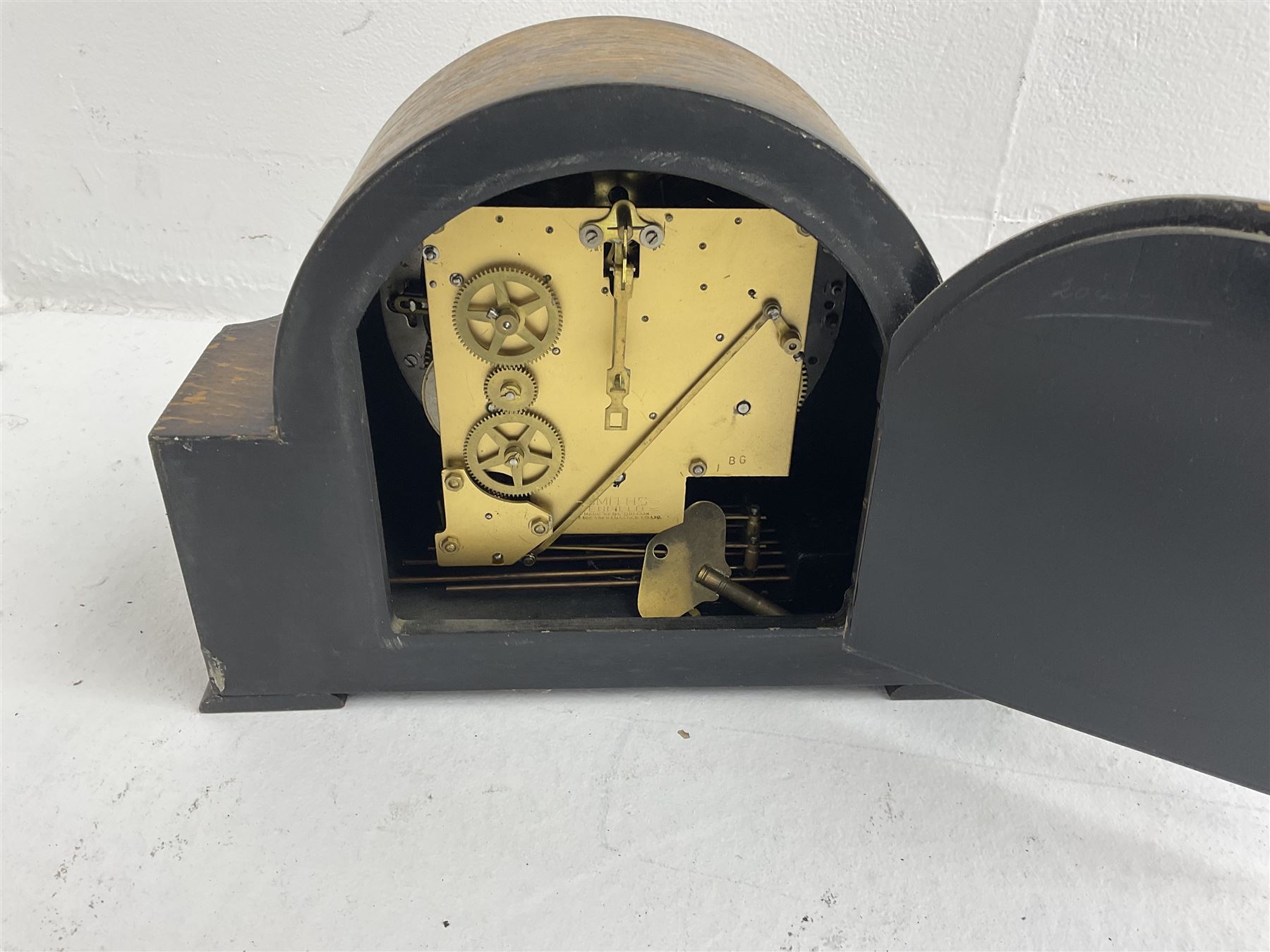 Smiths Westminster chime mantle clock