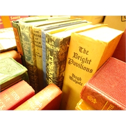 Arthur Ransome novels in 12 vols. pub. Jonathan Cape, later impressions, cloth & gilt spines, Winston Churchill The Second World War in 5 vols, The Jungle Book & Second Jungle Book by Rudyard Kipling, Jane Austen, The Seasons & the Fishermen, F. Fraser Darling and other books in two boxes  