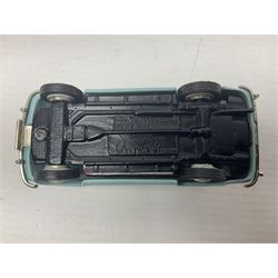 Four Lansdowne Models 1:43 scale models - 1956 Hillman minx Series 1 (Pearl grey over Fiesta blue); 1957 Hillman Husky Series 1 (Seacrest green/foam grey); 1960 Ford Consul MkII (Imperial maroon/smoke grey); and 1972 Vauxhall Ventora 3300 MkII; all boxed (4)